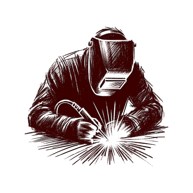 Un soudeur habile au travail