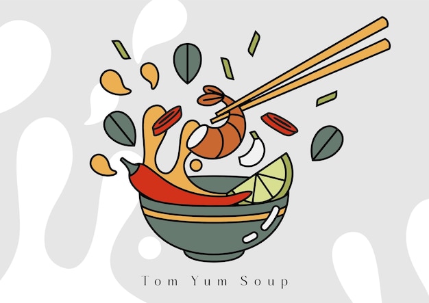 Soupe Thaï Tom Yum