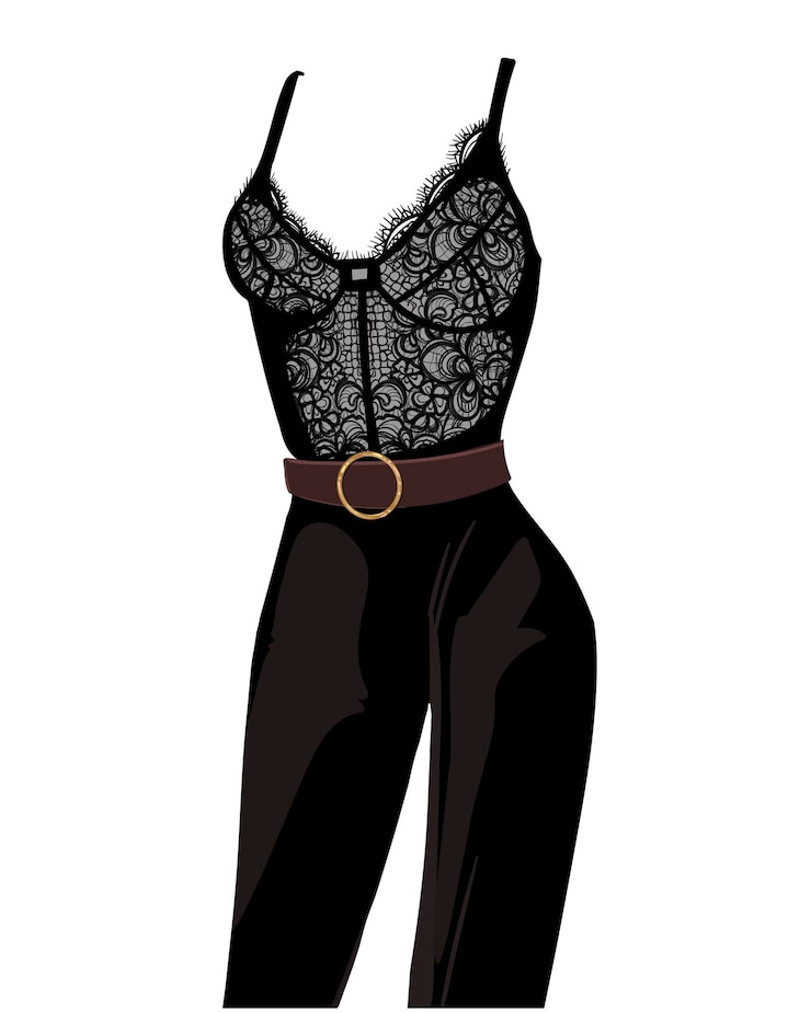 Vecteur soutien-gorge de vêtements de mode