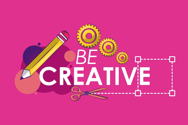 Soyez créatif design graphique