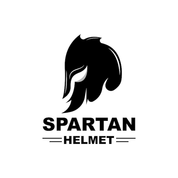 Spartan LogoVector Viking Barbarian War Helmet Design Product Brand Illustration