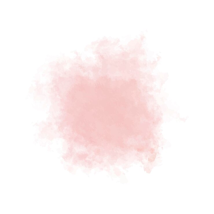 Vecteur splash de vecteur aquarelle résumé tache rouge rose aquarelle isolé fond d'impression dessiné à la main
