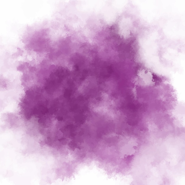 splash violet aquarelle
