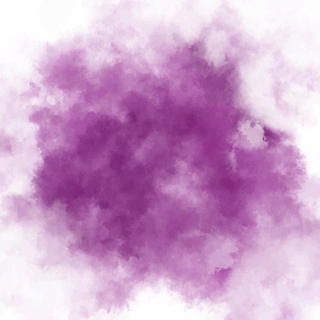 Vecteur splash violet aquarelle