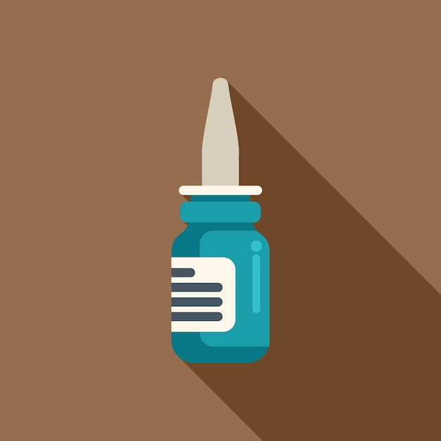 Spray nasal médicament soulageant les symptômes des sinus icône