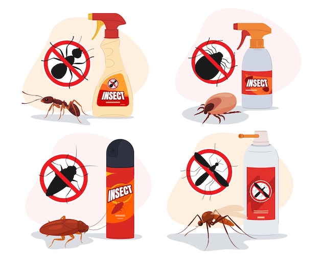 Spray répulsif contre les insectes Élimination des ravageurs de la maison Nettoyage des locaux des insectes