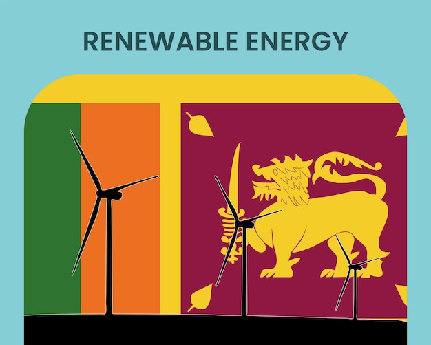 Sri Lanka énergie renouvelable idée d'énergie environnementale et écologique