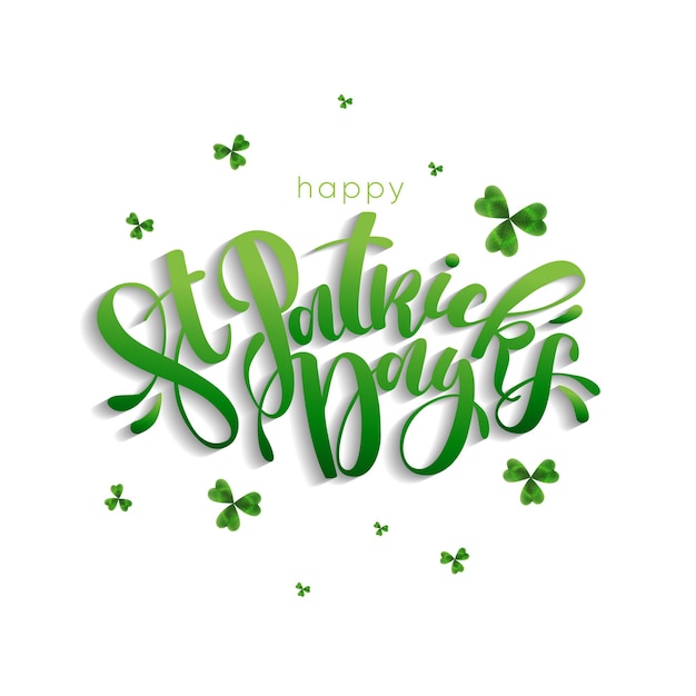 St Patrick s day banner design vecteur EPS10