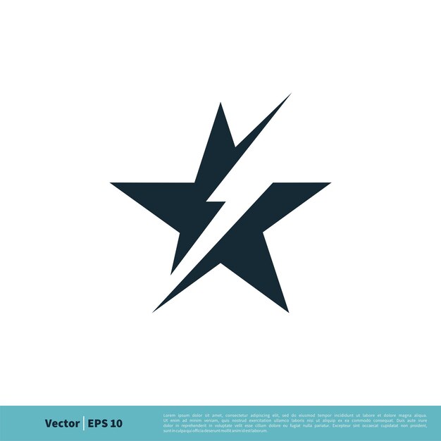 Star Icon Vector Logo Template Illustration Design Vecteur EPS 10