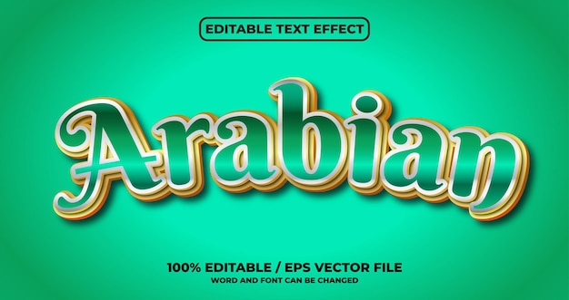 Style D'effet De Texte Arabe