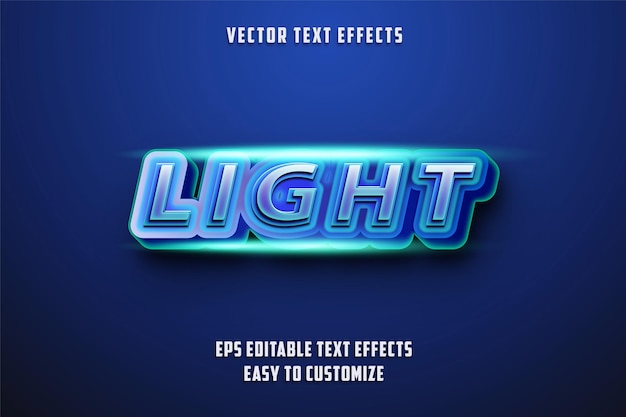 Style d'effets de texte modifiables