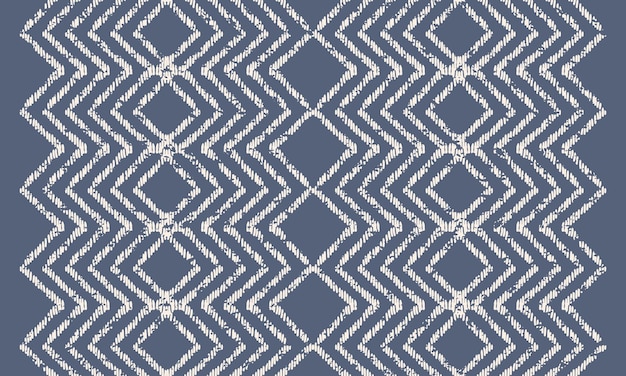 Style ethnique Design pour le tissu de couverture ikat vêtements tapis textile batik ethnique et autres