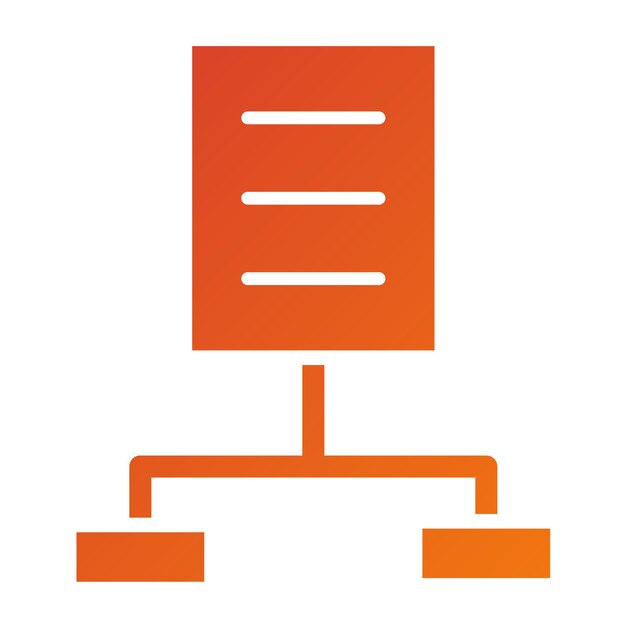 Le style de l'icône de l'algorithme de conception vectorielle