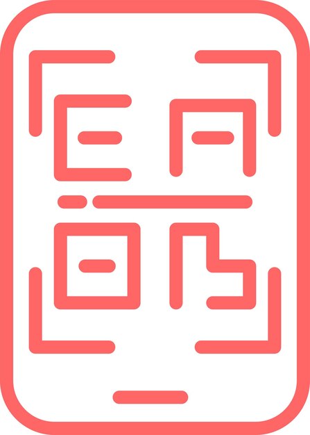 Le style de l'icône de l'application Vector Design Vaccine Passport