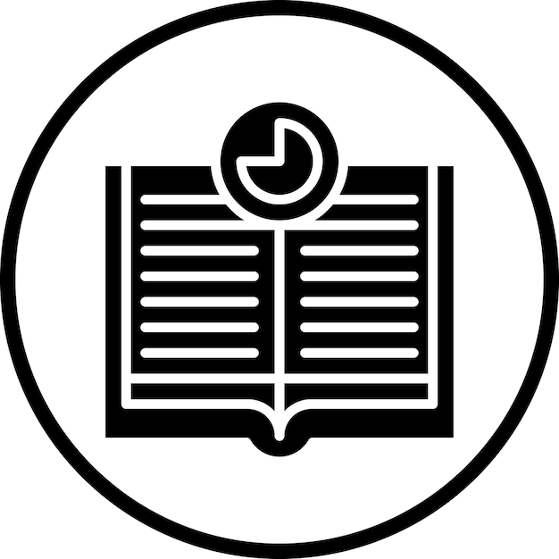 Style de l'icône de charge d'étude de conception vectorielle