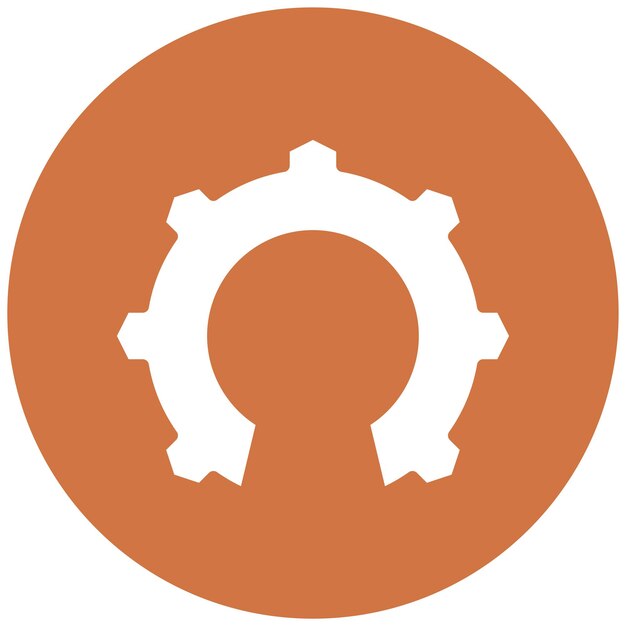 Le style d'icône de conception vectorielle open source