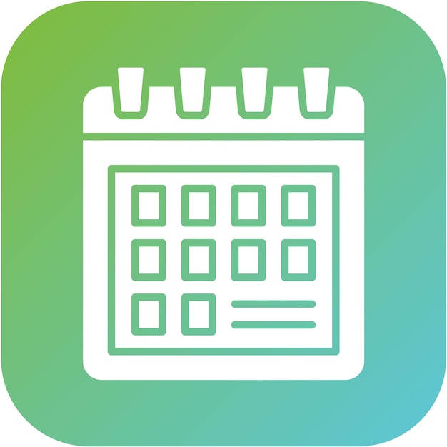 Le style de l'icône du calendrier