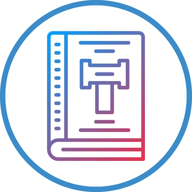 Style de l'icône du code de conduite de la conception vectorielle