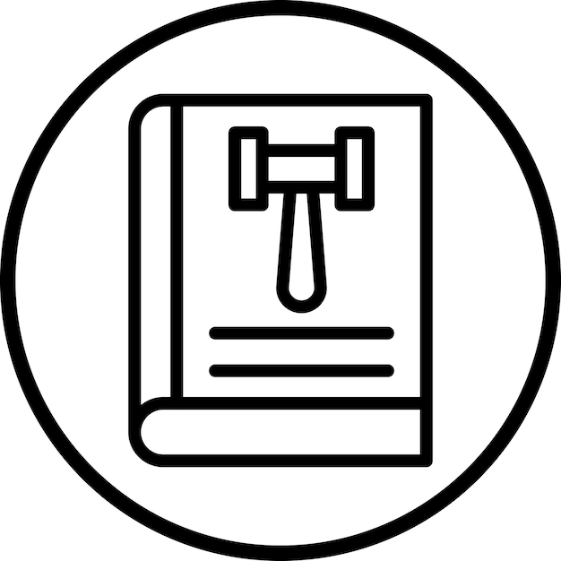 Style de l'icône du code de conduite de la conception vectorielle