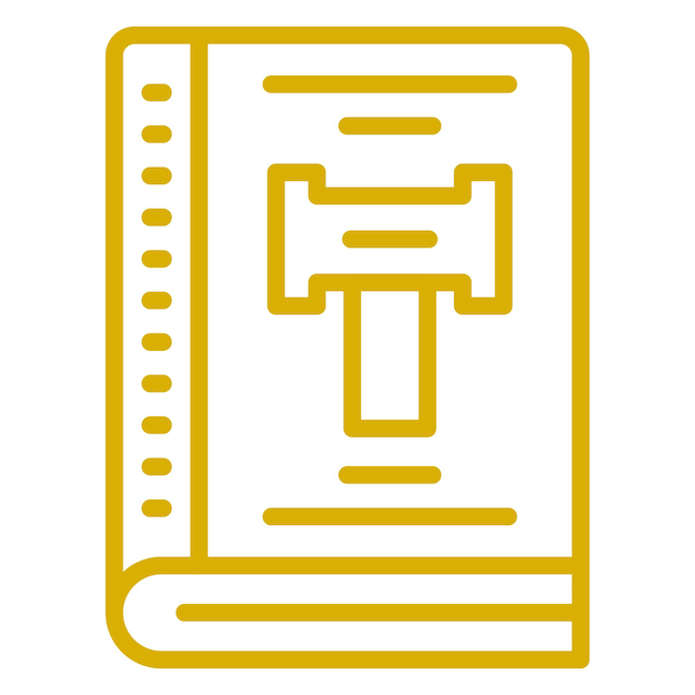 Style de l'icône du code de conduite de la conception vectorielle