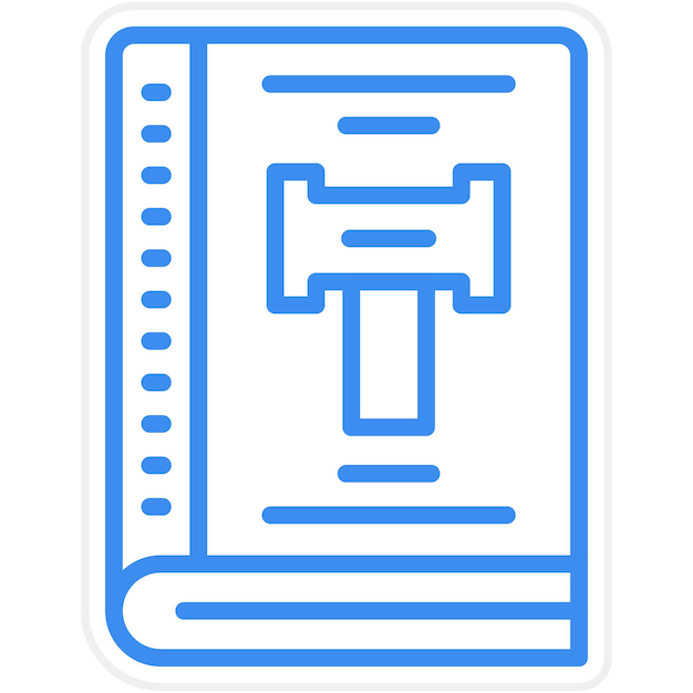 Style de l'icône du code de conduite de la conception vectorielle