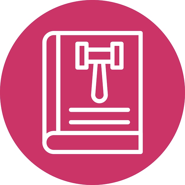 Style de l'icône du code de conduite de la conception vectorielle
