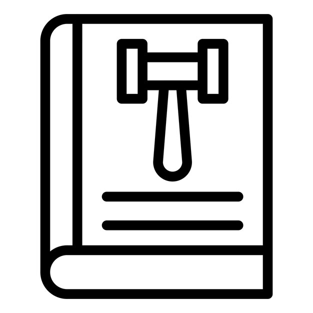 Style de l'icône du code de conduite de la conception vectorielle