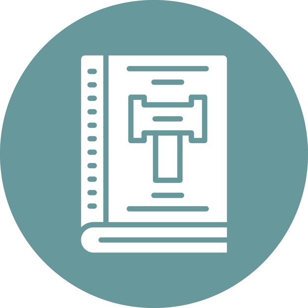 Style de l'icône du code de conduite de la conception vectorielle