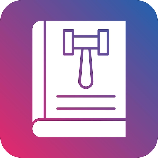 Style de l'icône du code de conduite de la conception vectorielle