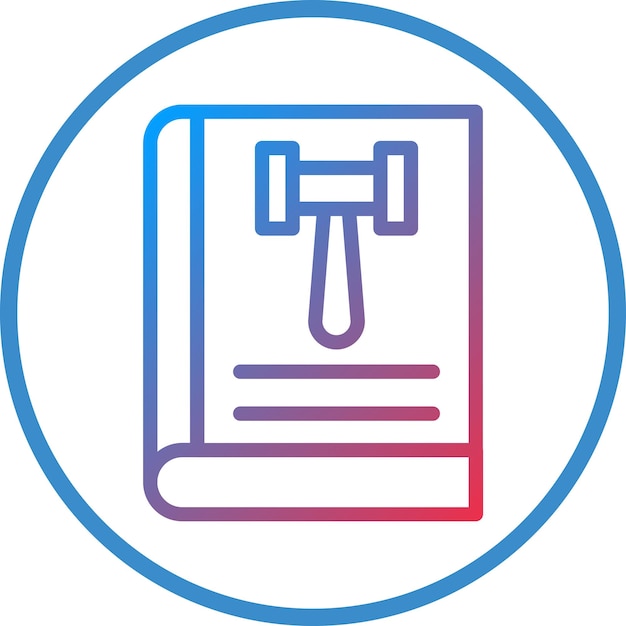 Style de l'icône du code de conduite de la conception vectorielle