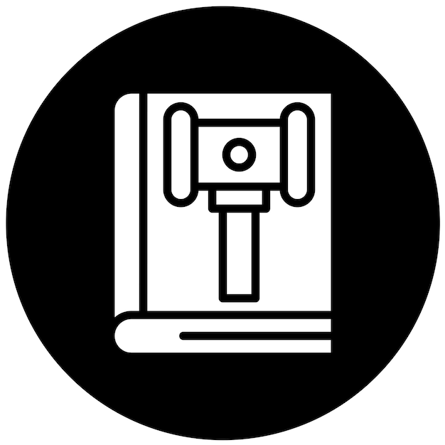 Style de l'icône du code de conduite de la conception vectorielle