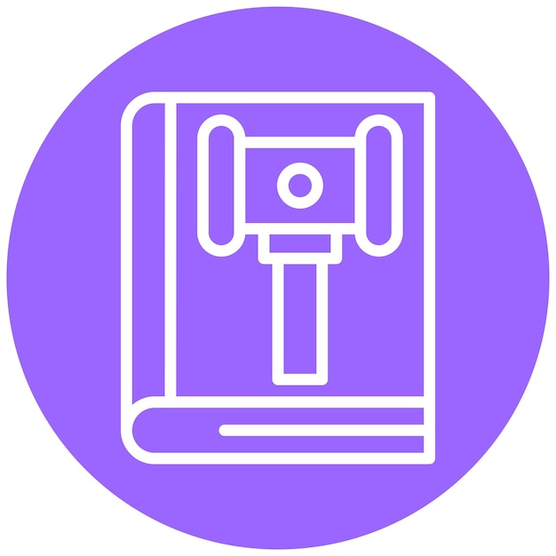 Style de l'icône du code de conduite de la conception vectorielle