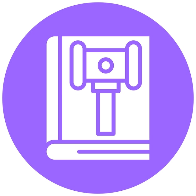 Style de l'icône du code de conduite de la conception vectorielle
