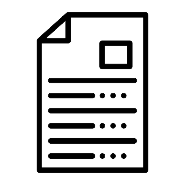 Le style de l'icône du document