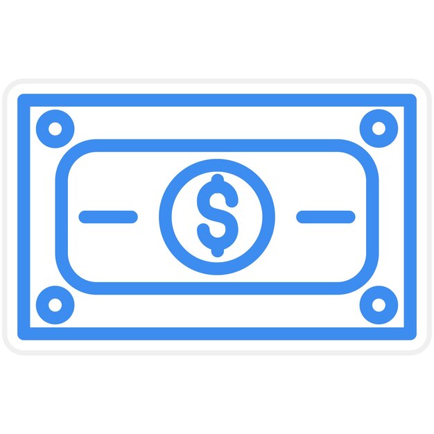 Style de l'icône du dollar