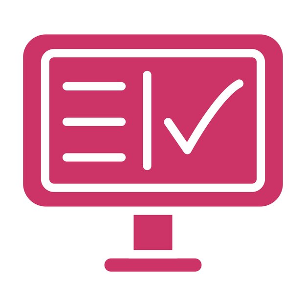 Le style d'icône du logiciel CRM de conception vectorielle