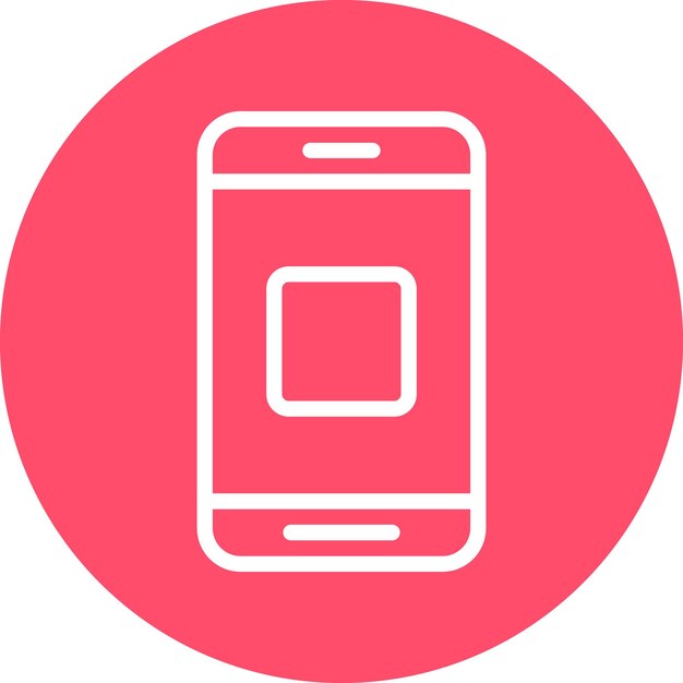 Style de l'icône du smartphone