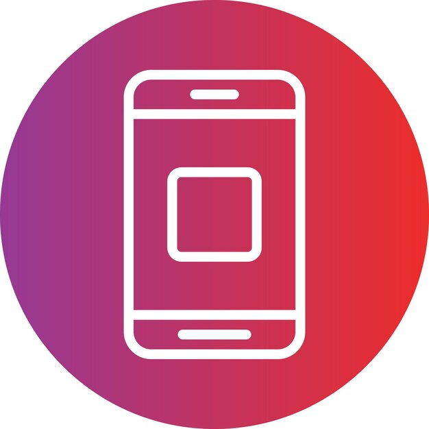 Style de l'icône du smartphone