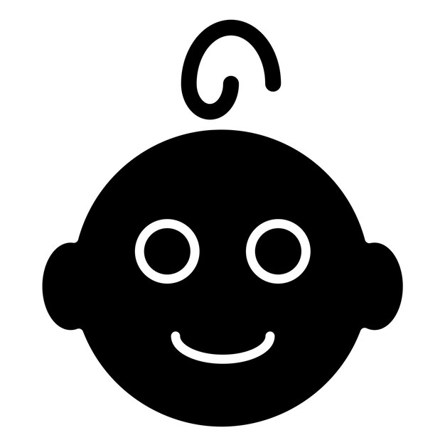 Style d'icône enfant de conception vectorielle