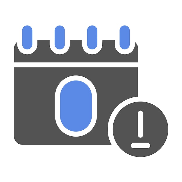 Le style de l'icône de l'exploit de conception vectorielle ZeroDay