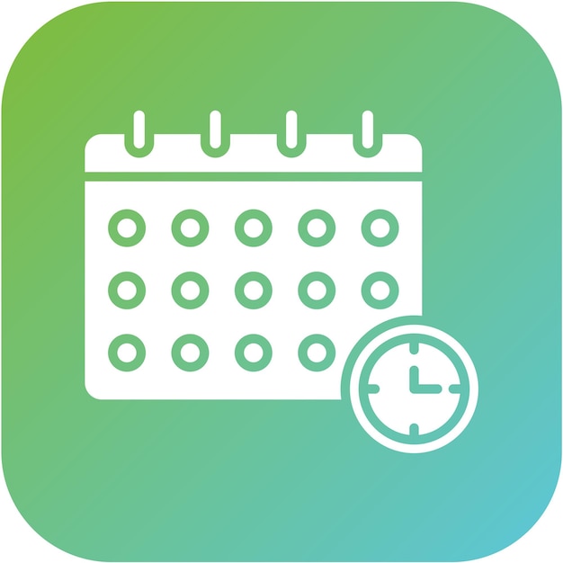 Style de l'icône de l'horaire