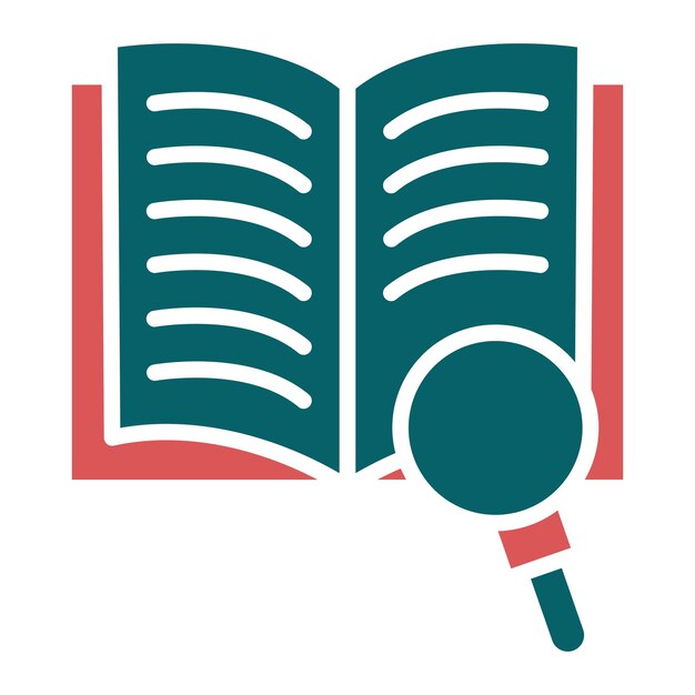 Style de l'icône de lecture de la conception vectorielle