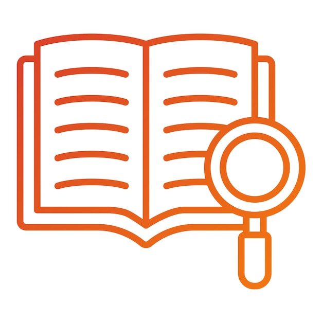Style de l'icône de lecture de la conception vectorielle
