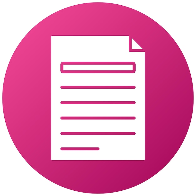 Le style de l'icône de la lettre