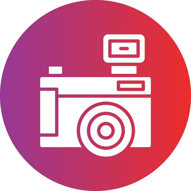 Le style de l'icône de la lomographie vectorielle