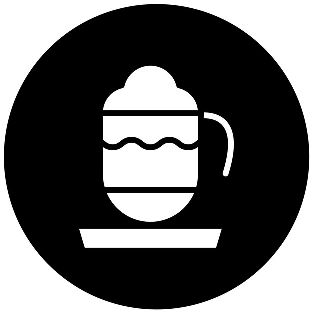 Le style d'icône Mocha Mingle de conception vectorielle