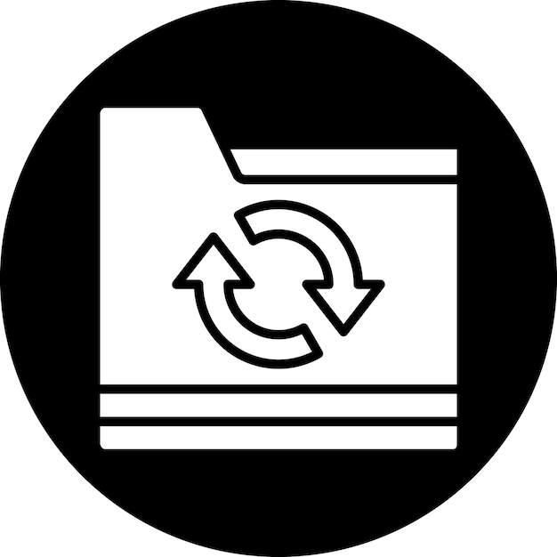 Style d'icône de sauvegarde de fichier de conception vectorielle