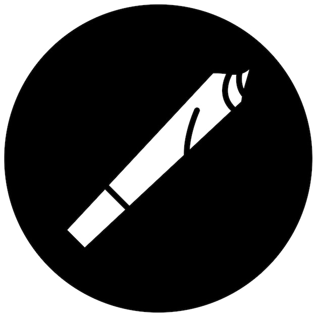 Le style de l'icône Spliff de la conception vectorielle