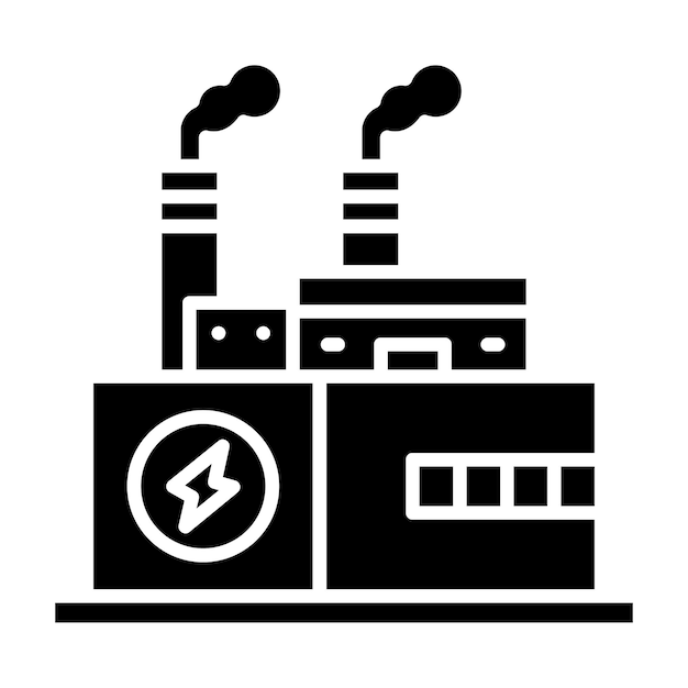 Vecteur style d'illustration du vecteur de l'énergie géothermique