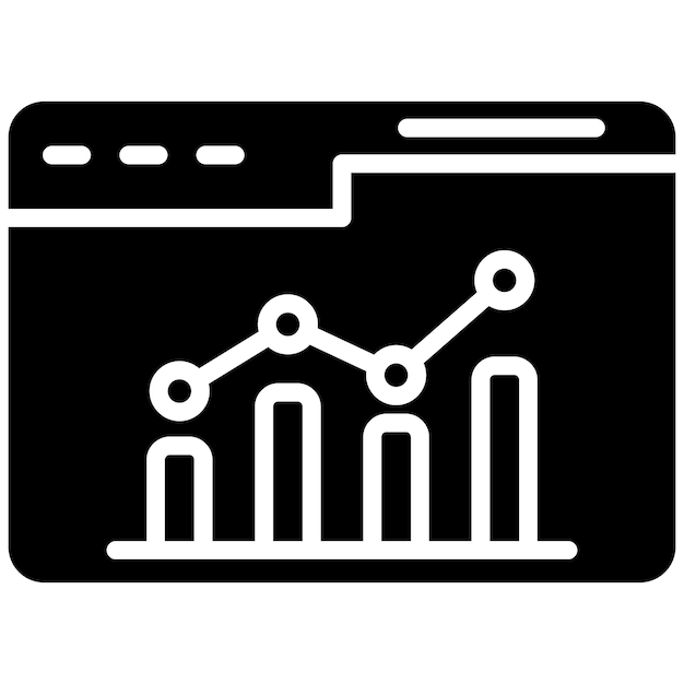 Style d'illustration vectorielle de l'analyse du Web